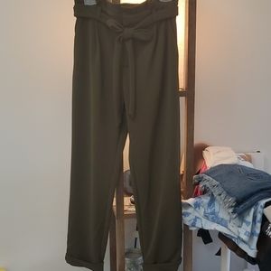 Ladies Olive-green Slacks
